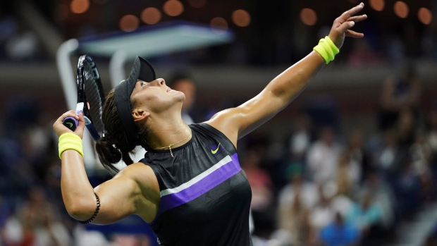 Bianca Andreescu, The Canadian Press Bianca Andreescu