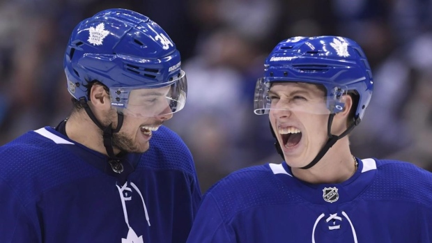 Auston Matthews and Mitch Marner, The Canadian Press Auston Matthews and Mitch Marner
