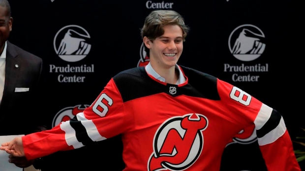 New Jersey Devils impressed with Jack Hughes' competitiveness - TSN.ca