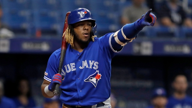 Guerrero Jr.'s off-season plan includes losing '15 to 20 pounds' 