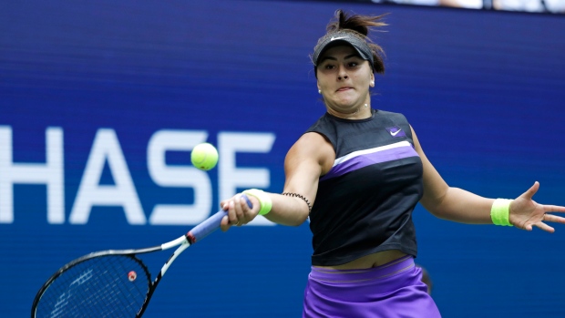 Bianca Andreescu, The Canadian Press Bianca Andreescu