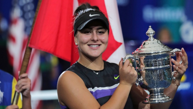 Bianca Andreescu, The Canadian Press Bianca Andreescu