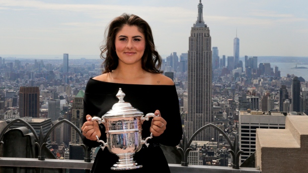 Bianca Andreescu, The Canadian Press Bianca Andreescu