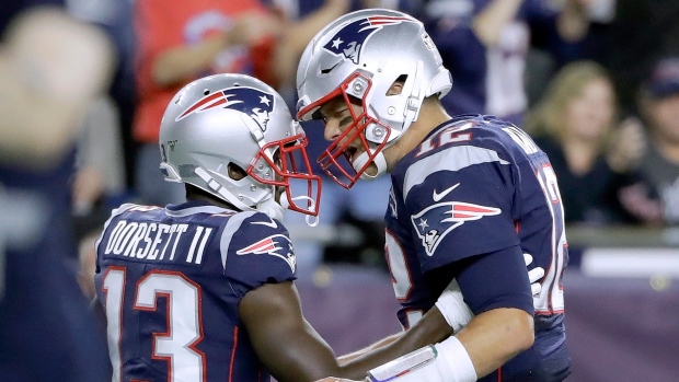 Phillip Dorsett, Tom Brady , The Canadian Press Phillip Dorsett, Tom Brady