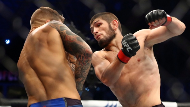 Khabib Nurmagomedov Dustin Poirier, The Canadian Press Khabib Nurmagomedov Dustin Poirier