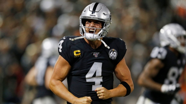 Derek Carr, The Canadian Press Derek Carr