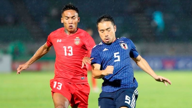 Japan vs. Myanmar, The Canadian Press Japan vs. Myanmar