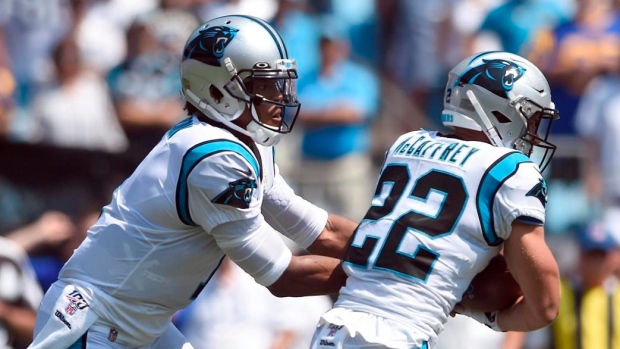 Cam Newton Christian McCaffrey, The Canadian Press Cam Newton Christian McCaffrey