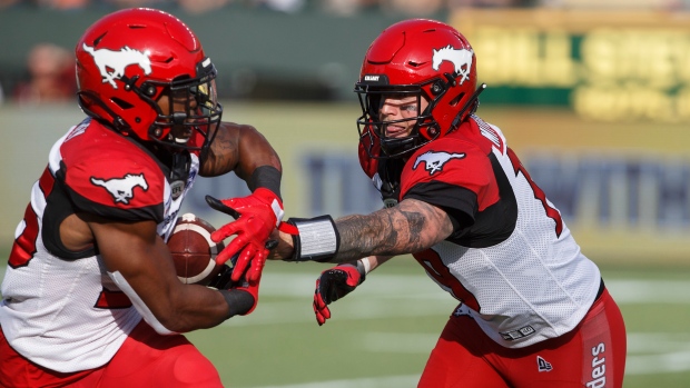Ka'Deem Carey, Bo Levi Mitchell , The Canadian Press Ka'Deem Carey, Bo Levi Mitchell