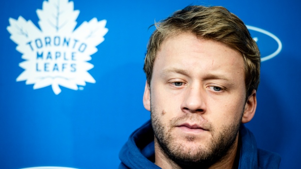 Leafs defenceman Morgan Rielly 