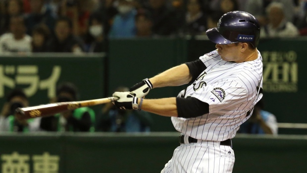 Justin morneau the initials game on sunday