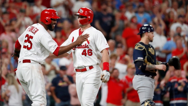 Paul Goldschmidt and Dexter Fowler, The Canadian Press Paul Goldschmidt and Dexter Fowler