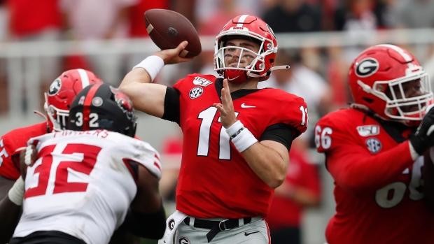 Jake Fromm, The Canadian Press Jake Fromm
