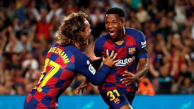 Antoine Griezmann and Ansu Fati, The Canadian Press Antoine Griezmann and Ansu Fati