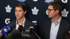 Mitch Marner and Kyle Dubas