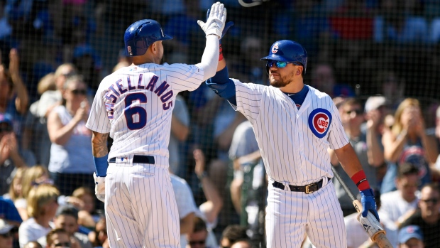 Nicholas Castellanos and Kyle Schwarber, The Canadian Press Nicholas Castellanos and Kyle Schwarber