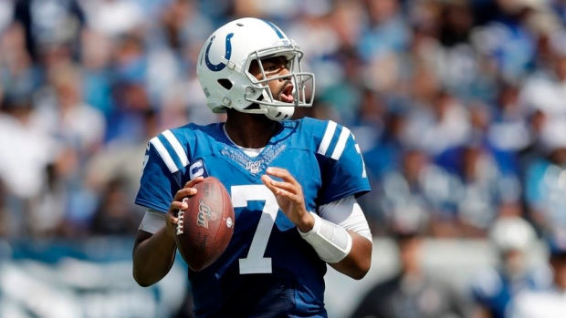 Jacoby Brissett, The Canadian Press Jacoby Brissett