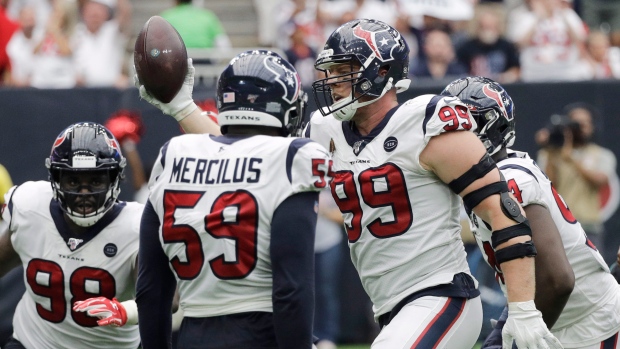 J.J. Watt, The Canadian Press J.J. Watt