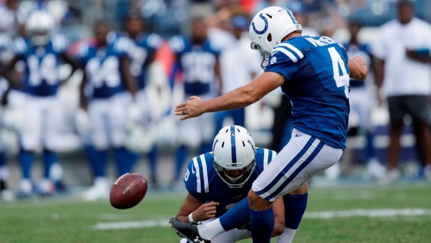 Adam Vinatieri , The Canadian Press Adam Vinatieri