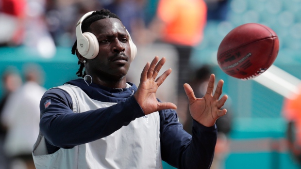 Antonio Brown, The Canadian Press Antonio Brown