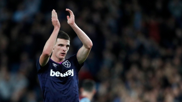 Declan Rice, The Canadian Press Declan Rice