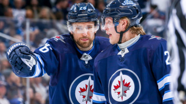 Blake Wheeler and Patrik Laine, Getty Images Blake Wheeler and Patrik Laine