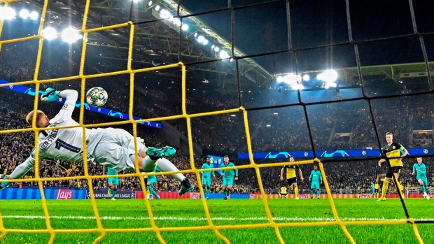 Barcelona's goalkeeper Marc-Andre ter Stegen, The Canadian Press Barcelona's goalkeeper Marc-Andre ter Stegen