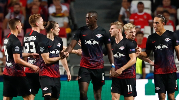 Leipzig Celebrates , The Canadian Press Leipzig Celebrates