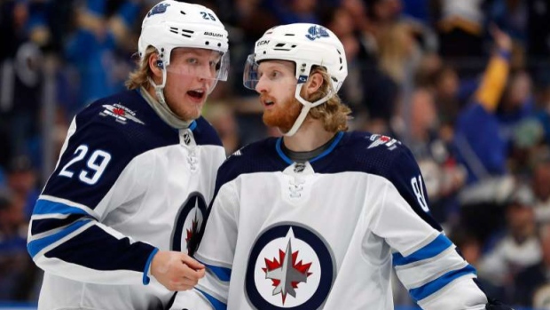 Patrik Laine and Kyle Connor