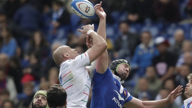 Sergio Parisse, The Canadian Press Sergio Parisse