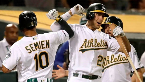 Oakland Athletics, The Canadian Press Oakland Athletics