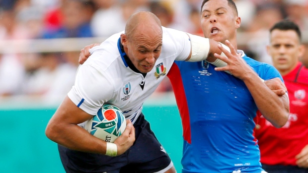 Sergio Parisse, The Canadian Press Sergio Parisse