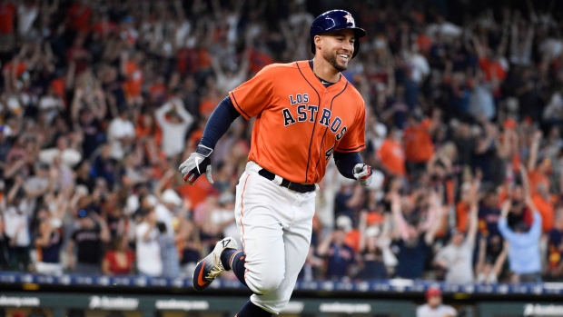 George Springer, The Canadian Press George Springer