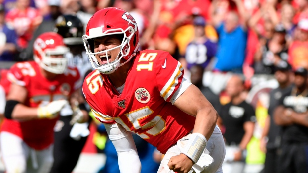 Patrick Mahomes, The Canadian Press Patrick Mahomes