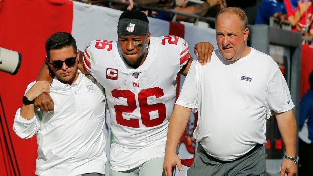 Saquon Barkley, The Canadian Press Saquon Barkley