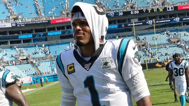 Cam Newton, Grant Halverson/Getty Images Cam Newton