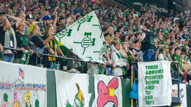 Portland Timbers fans