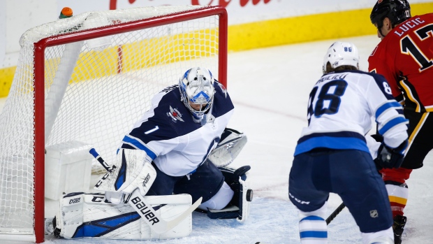 Eric Comrie and Milan Lucic