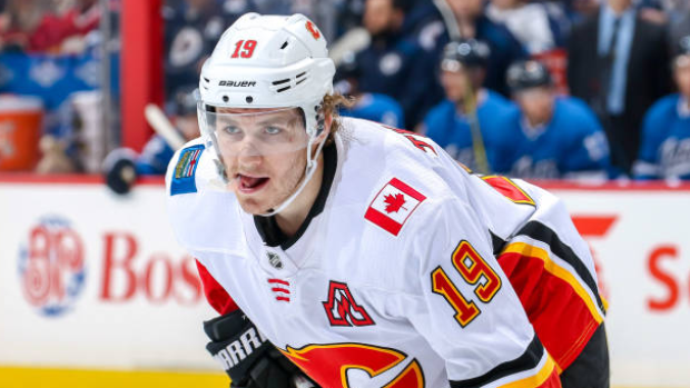 Calgary Flames' Matthew Tkachuk day-to 