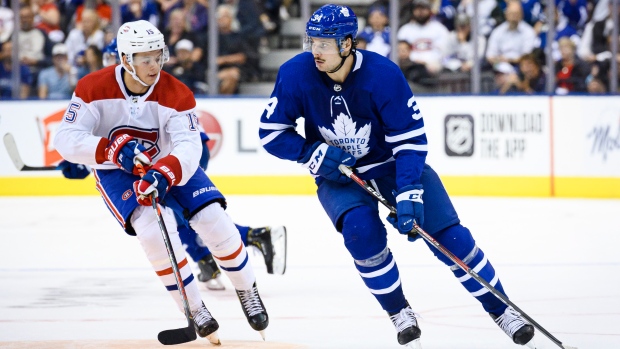 Auston Matthews Jesperi Kotkaniemi, The Canadian Press Auston Matthews Jesperi Kotkaniemi