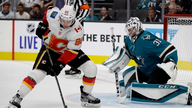 Andrew Mangiapane, Martin Jones   