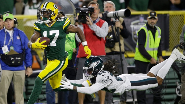 Davante Adams, The Canadian Press Davante Adams