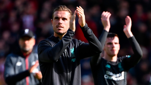 Jordan Henderson, PAUL ELLIS/AFP/Getty Images Jordan Henderson