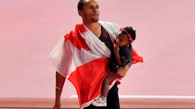 Canada's De Grasse sprints to bronze in men's 100 at world championships Article Image 0