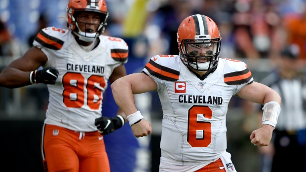Baker Mayfield, The Canadian Press Baker Mayfield