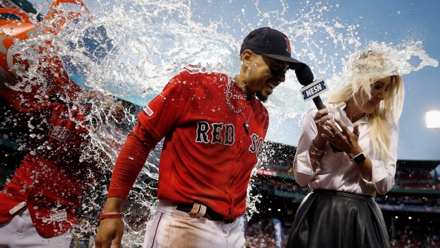 Mookie Betts , The Canadian Press Mookie Betts