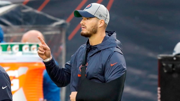 Mitchell Trubisky , The Canadian Press Mitchell Trubisky