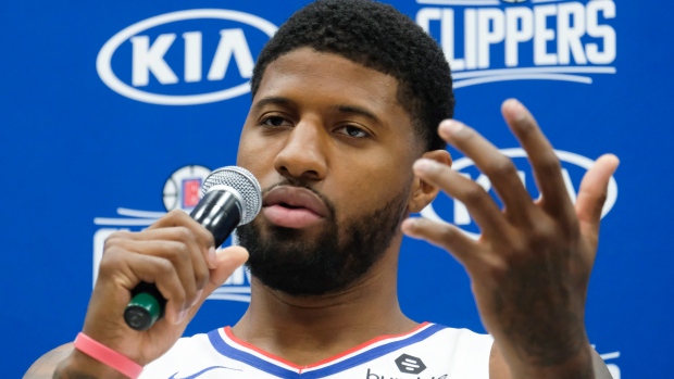 Paul George, The Canadian Press Paul George
