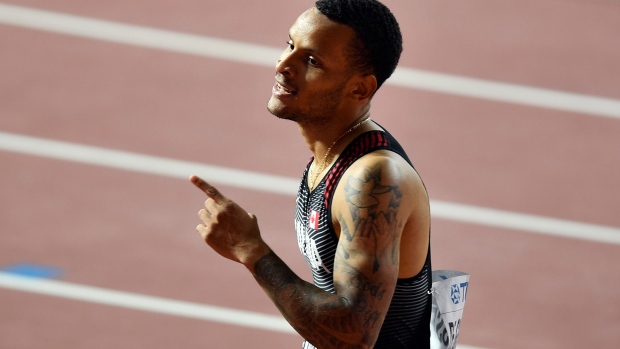 Andre De Grasse, The Canadian Press Andre De Grasse
