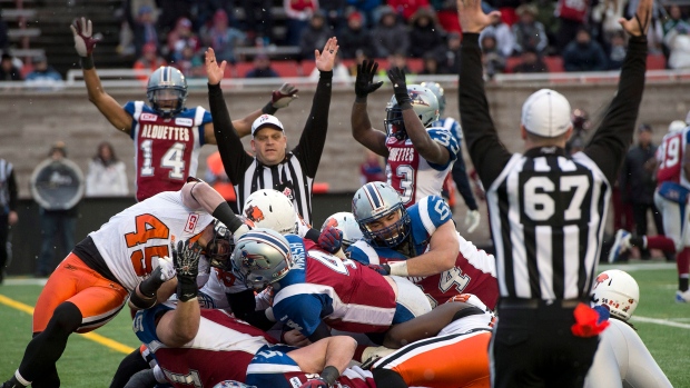 Alouettes score touchdown vs. Lions